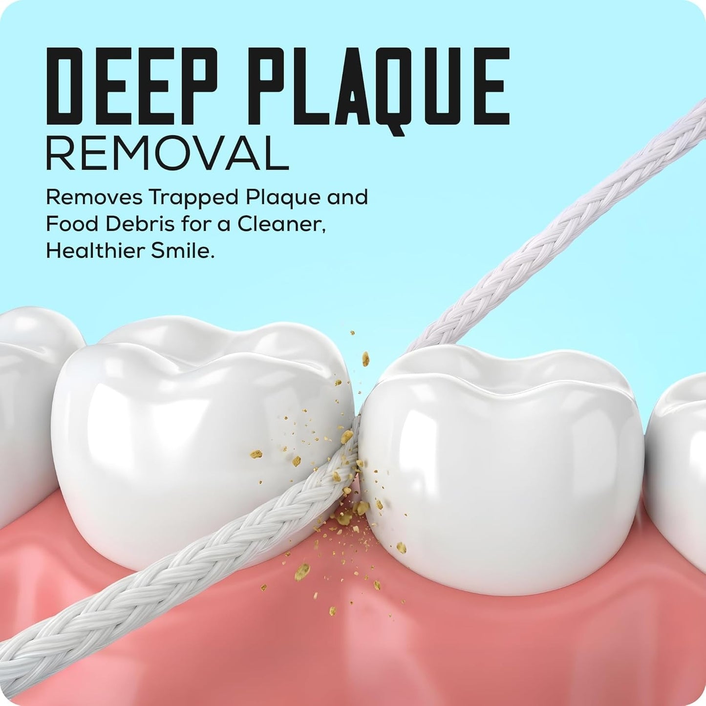 EM FLOSS: Natural Coconut Expanding Dental Floss